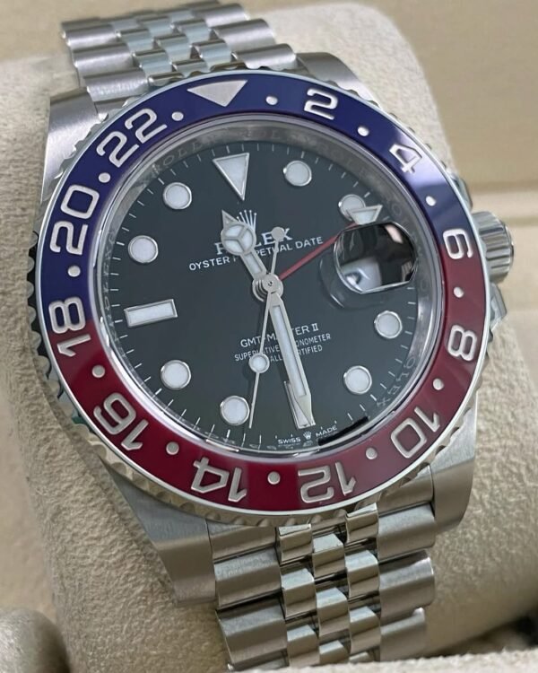 Rolex Steel GMT-Master II - 2025 -“Pepsi” - Black Dial - Jubilee Bracelet - 126710BLRO *FULL SET* - Image 2