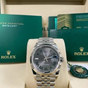 Rolex Steel Datejust 36 - 2025 - Fluted Bezel - “Wimbledon” Dial - Jubilee Bracelet - 126234 *FULL SET*