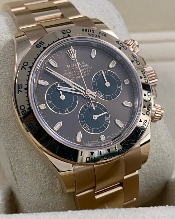 Rolex Everose Gold Cosmograph Daytona - 2020 - Chocolate Dial - 116505 *UNPOLISHED* - Image 7