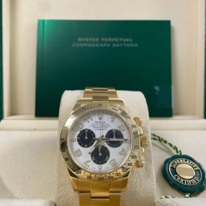 Rolex Yellow Gold Cosmograph Daytona - “Panda Racing Dial” - 116528
