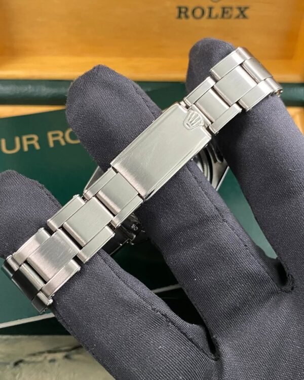 Rolex Oysterdate Precision - 1958 - Domed Bezel - Blue Index Dial - Oyster Bracelet - 6494 - Image 6