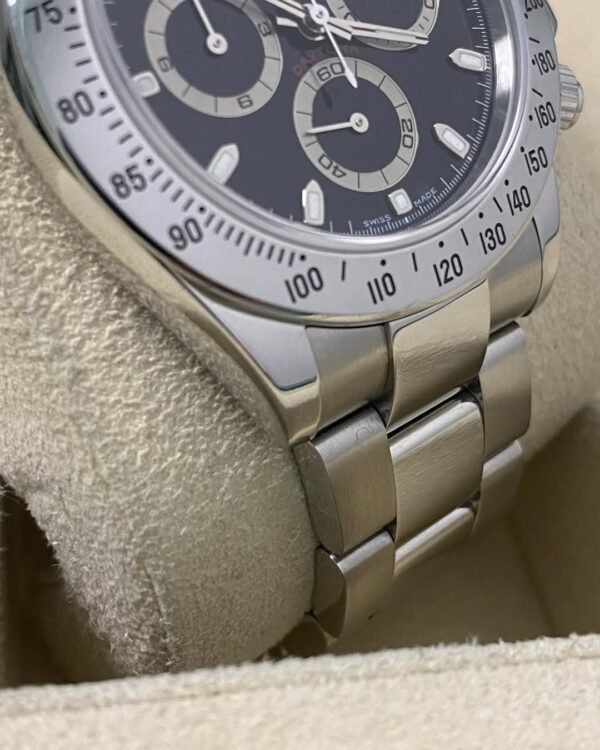 Rolex Steel Cosmograph Daytona - F serial - Black Dial - 116520 *FULL SET* - Image 10