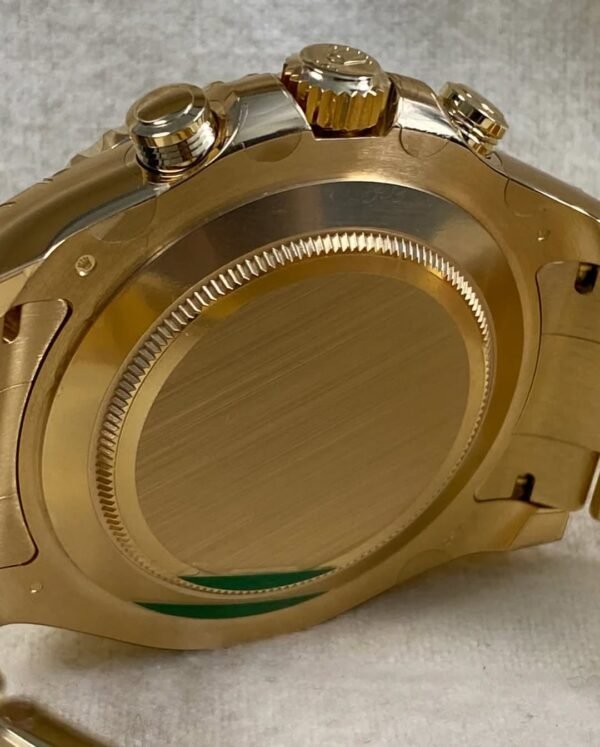 Rolex Yellow Gold Yacht-Master II - 2022 - White Dial - Blue Bezel - 116688 *FULL STICKERS* - Image 11