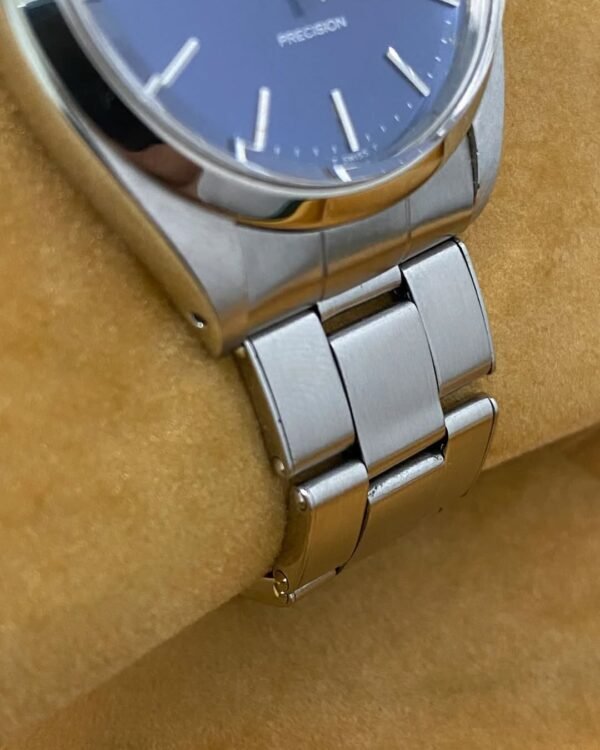 Rolex Oysterdate Precision - 1958 - Domed Bezel - Blue Index Dial - Oyster Bracelet - 6494 - Image 4