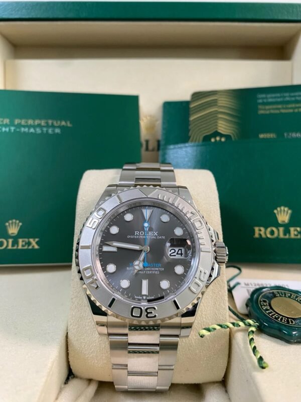 Rolex Yacht-Master 40 - 2025- Rhodium Dial - Platinum Bezel - 126622 *FULL SET*