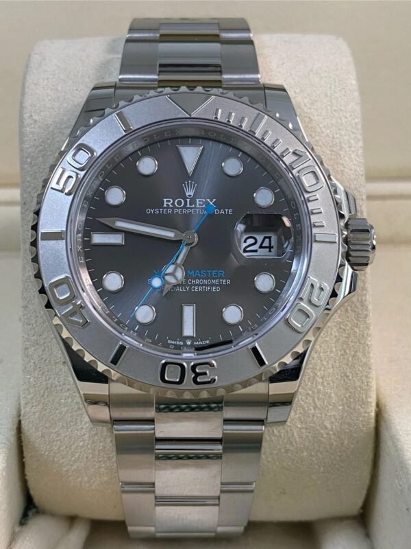 Rolex Yacht-Master 40 - 2025- Rhodium Dial - Platinum Bezel - 126622 *FULL SET* - Image 12