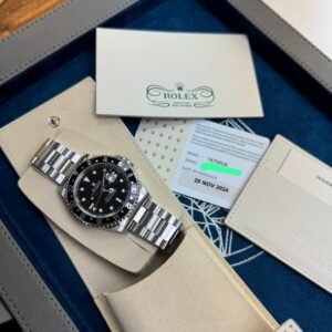 Rolex GMT-Master ref. 16700LN. Full CPO set from 2024.