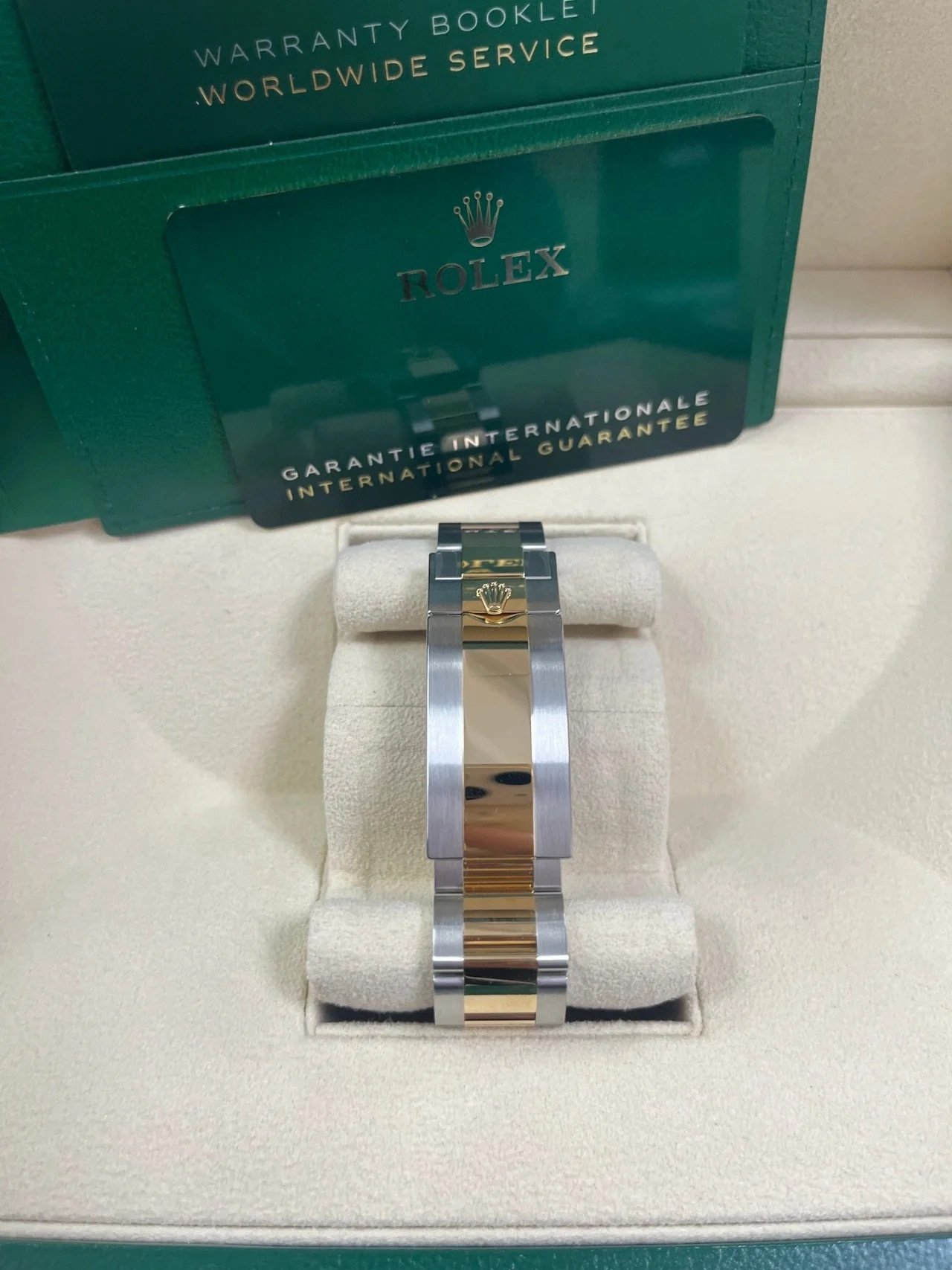 2025 Rolex Submariner Two-Tone Yellow Gold & Steel Rolesor - Blue Dial Ceramic Bezel (Ref# 126613LB) - Image 6
