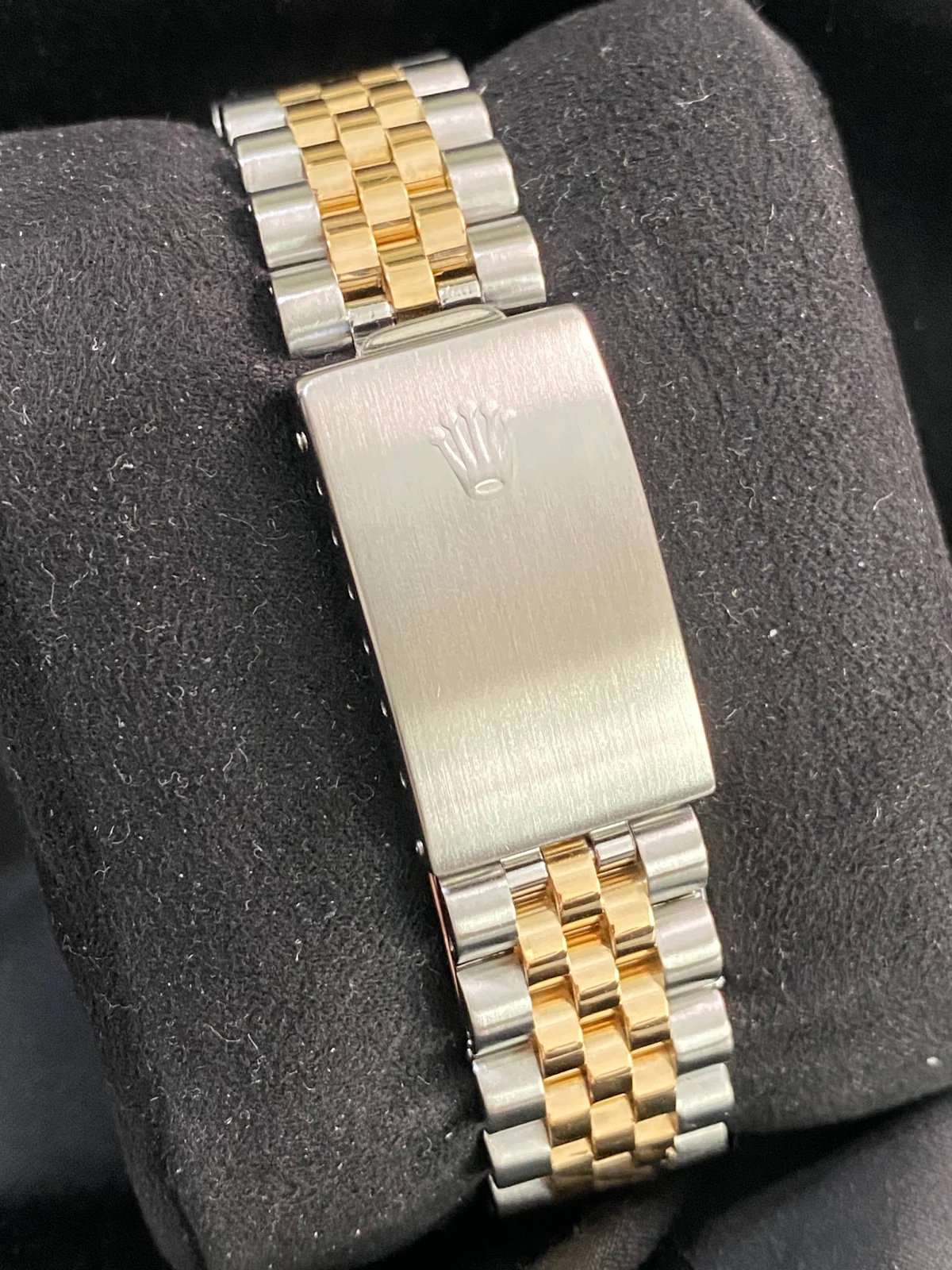 Rolex Steel & Yellow Gold Datejust 36 - 1991 - Fluted Bezel - Black Diamond Dial - 16233 *FULL SET - Image 8