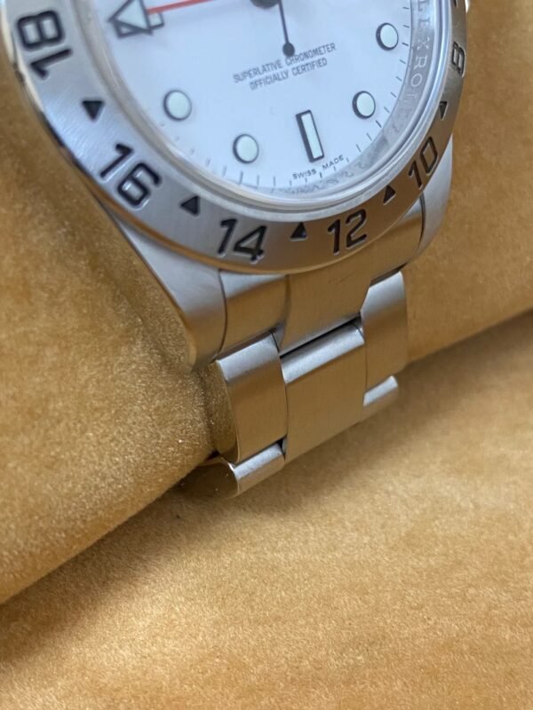Rolex Oyster Perpetual Explorer II - G serial - “Polar” - 16570 *3186 Movement* - Image 8