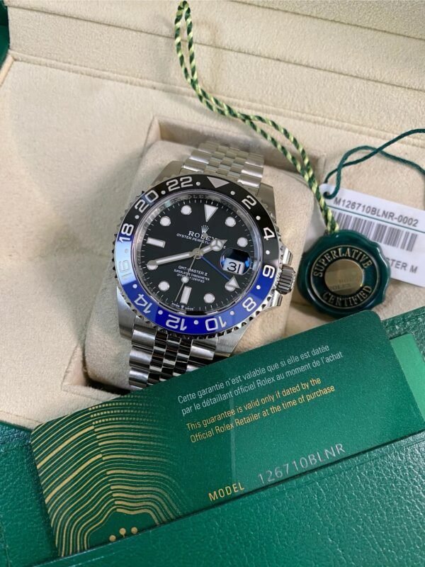 Rolex Steel GMT-Master II - 2025 - “Batgirl” - 126710BLNR *FULL SET* - Image 2