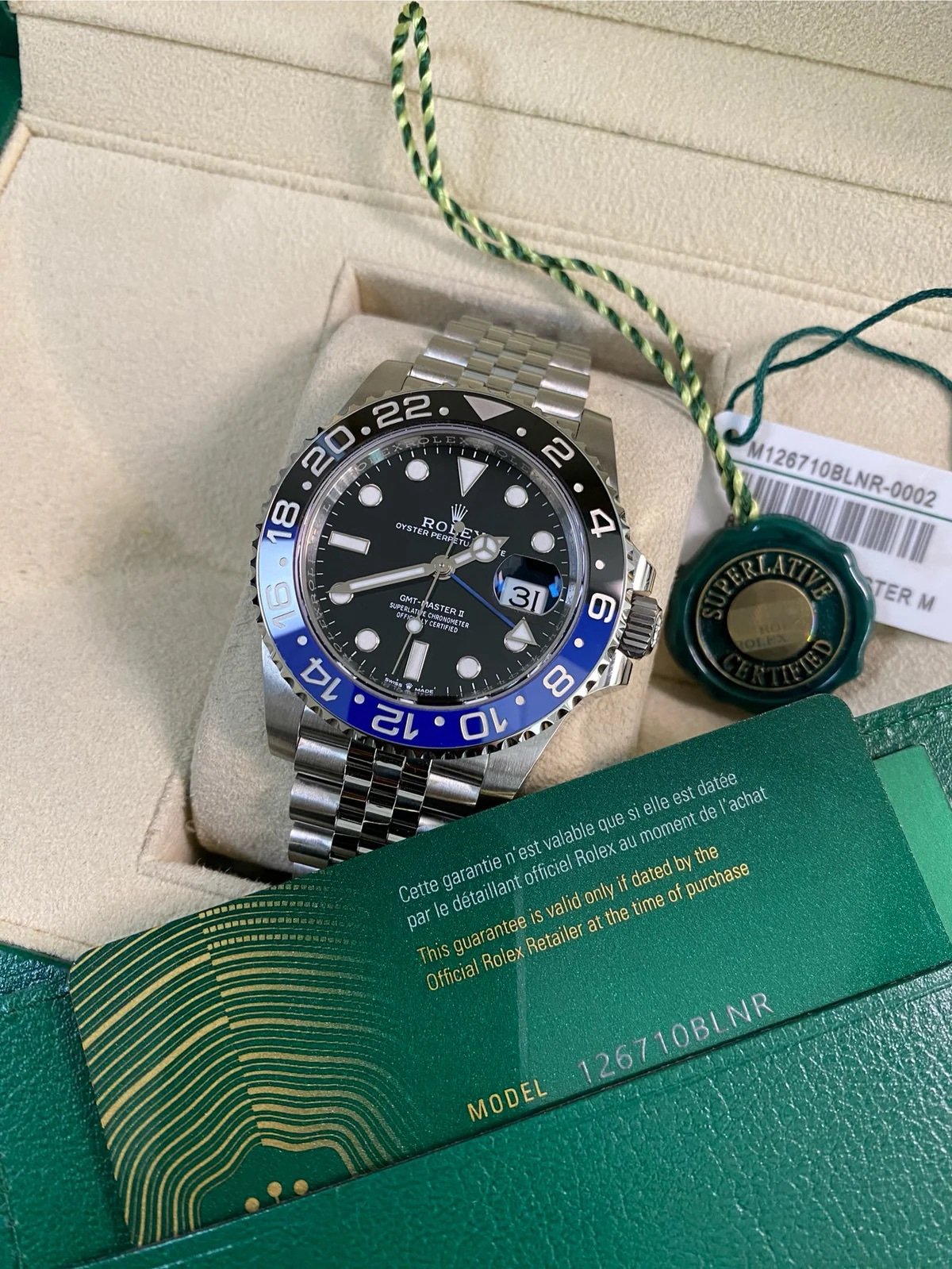 Rolex Steel GMT-Master II - 2025 - “Batgirl” - 126710BLNR *FULL SET* - Image 2
