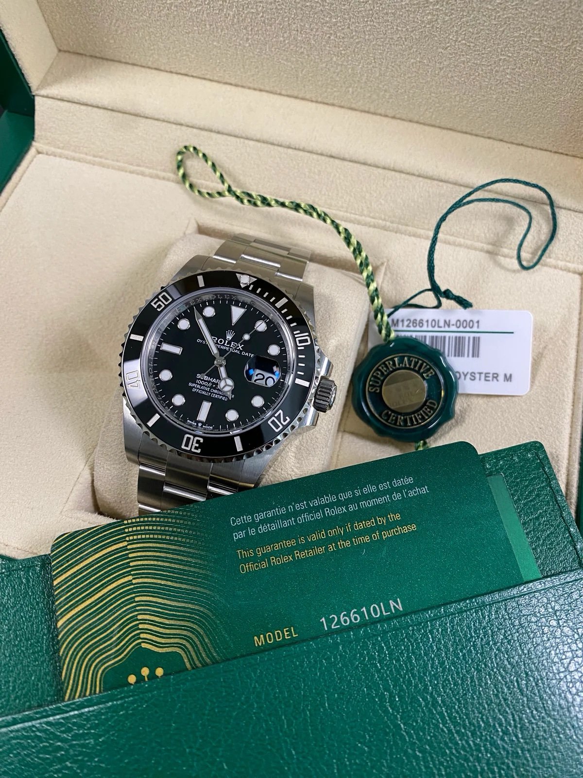 Rolex Steel Submariner Date - 2024 - Black Dial - 1226610LN *FULL SET - Image 7